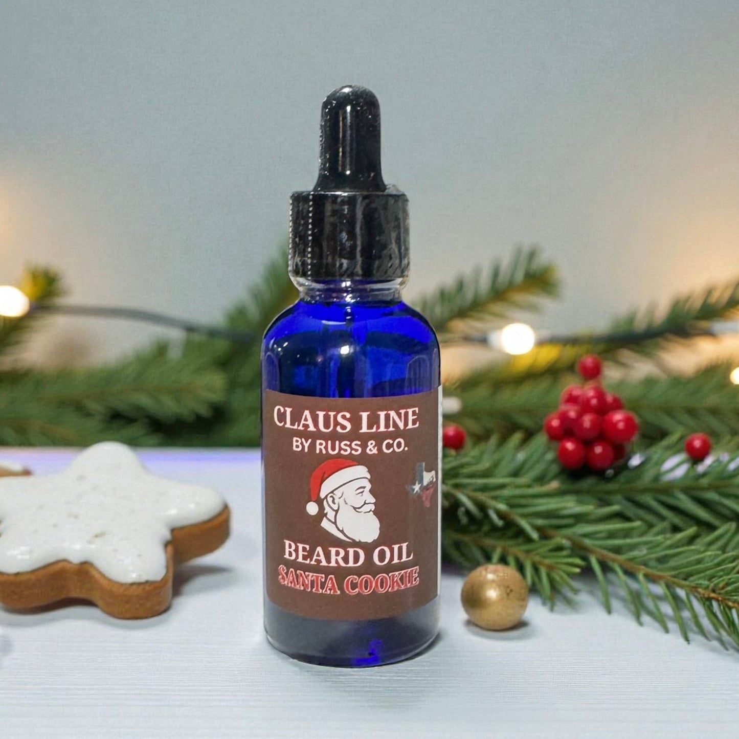 Santa beard oil