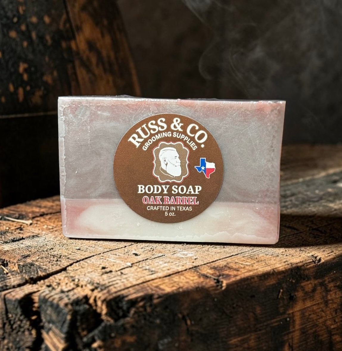 Body Soap Oak Barrel